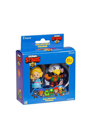 PMI BRW2015 Brawl Stars 2li Figür Asorti Kız Erkek Çocuk Oyuncak Eğitici Oyuncaklar