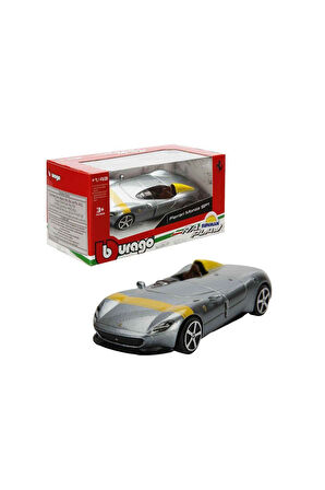 36000 Burago Race Play 1:43 Model Arabalar -Sunman Kız Erkek Çocuk Oyuncak Eğitici Oyuncaklar