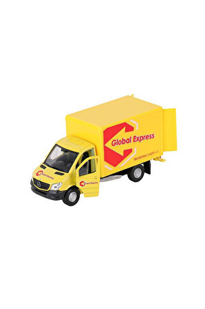 43766 Welly Mercedes Sprinter Carge 1:32 -Karsan Oyuncak Kız Erkek Çocuk Oyuncak Eğitici Oyuncaklar