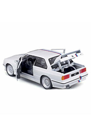 S00021100 1/24 BMW M3 1988 (E30) -SUN Kız Erkek Çocuk Oyuncak Eğitici Oyuncaklar