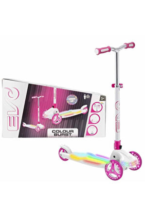 EVO SCOOTER 3TKR IŞIKLI BURST MAX 50KG Kız Erkek Çocuk Oyuncak Eğitici Oyuncaklar