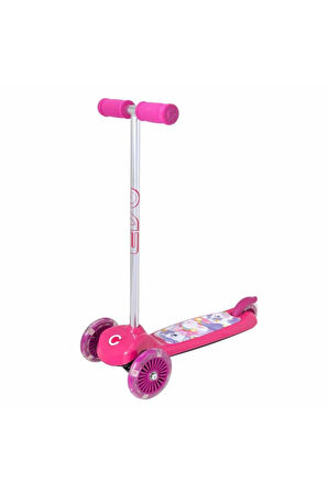 EVO SCOOTER 3TKR UNİCORN 20 KG PMBE Kız Erkek Çocuk Oyuncak Eğitici Oyuncaklar