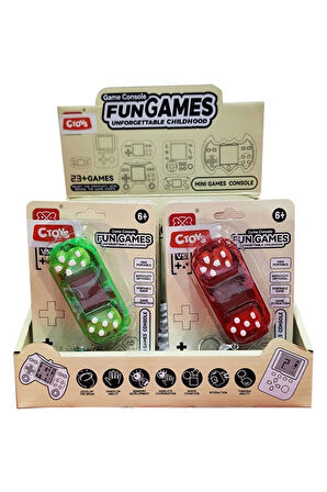 Oyuncak Anahtarlıklı Mini Oyun Konsolu Kız Erkek Çocuk Oyuncak Eğitici Oyuncaklar
