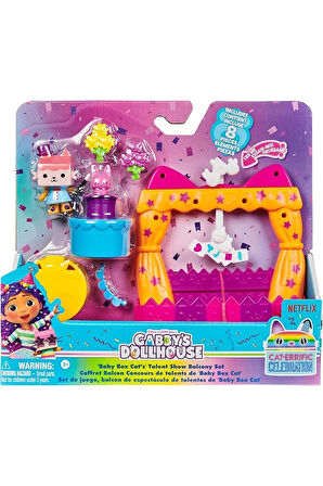 Gabby's Dollhouse Balkon Takımı Figür Set - SPM-6069729 - 1adet Stokta Olan Gönderilir Kız Erkek Çoc