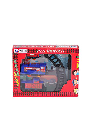 200003 Pilli Tren -UJ Toys Kız Erkek Çocuk Oyuncak Eğitici Oyuncaklar