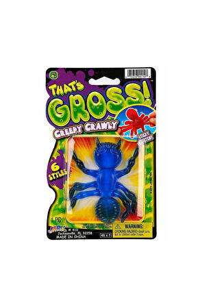 0410 Streç Gross Creepy Crawly Esnek Böcekler -Sunman Kız Erkek Çocuk Oyuncak Eğitici Oyuncaklar