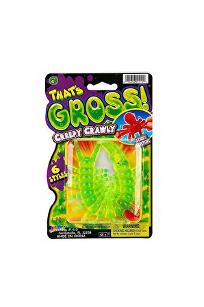 0410 Streç Gross Creepy Crawly Esnek Böcekler -Sunman Kız Erkek Çocuk Oyuncak Eğitici Oyuncaklar