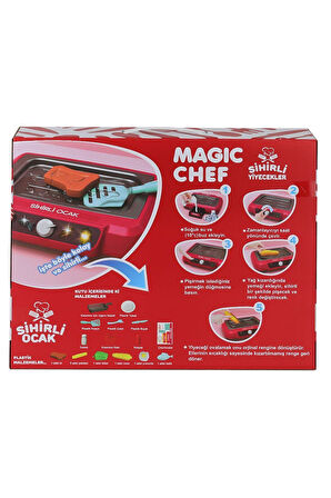 2A550 Magic Chef Barbekü Ocak Seti -Limon Oyuncak Kız Erkek Çocuk Oyuncak Eğitici Oyuncaklar