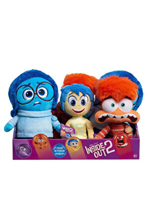 NDN01000 Inside 2 - Mini Peluş 30cm Kız Erkek Çocuk Oyuncak Öğretici Oyuncaklar