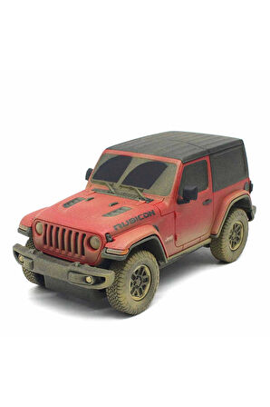 1:24 Jeep Wrangler Rubicon Muddy Uzaktan Kumandalı Araba Kız Erkek Çocuk Oyuncak Eğitici Oyuncaklar
