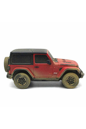 1:24 Jeep Wrangler Rubicon Muddy Uzaktan Kumandalı Araba Kız Erkek Çocuk Oyuncak Eğitici Oyuncaklar