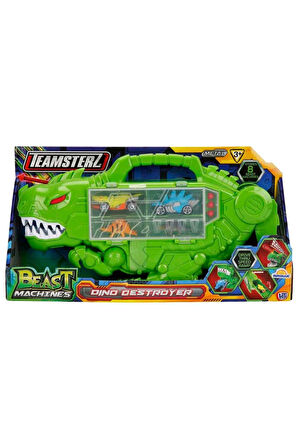Teamsterz Beast Machines Dinozor Taşıyıcısı Kız Erkek Çocuk Oyuncak Eğitici Oyuncaklar