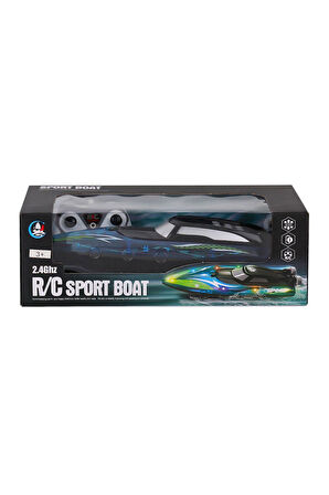 A3504-1 Kumandalı Şarjlı Spor Bot -Canem Oyuncak Kız Erkek Çocuk Oyuncak Eğitici Oyuncaklar