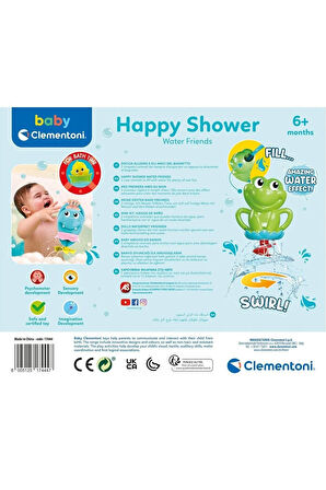 17444 Baby - İlk Arkadaşlarım Banyo Oyuncağı +6 ay Kız Erkek Çocuk Oyuncak Öğretici Oyunca