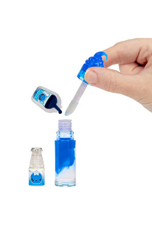 Yummiland Rory Blueberry Bebeği ve Dudak Parlatıcısı Kız Erkek Çocuk Oyuncak Eğitici Oyuncaklar