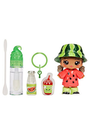 Yummiland Maya Watermelon Bebeği ve Dudak Parlatıcısı Kız Erkek Çocuk Oyuncak Eğitici Oyuncaklar