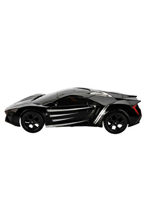7037 Kumandalı 1:16 Avengers Black Panther Lykan Hypersport Araba Kız Erkek Çocuk Oyuncak Eğitici Oy