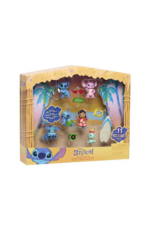 TTC41000 Stitch 6lı Mini Figür Set Kız Erkek Çocuk Oyuncak Eğitici Oyuncaklar