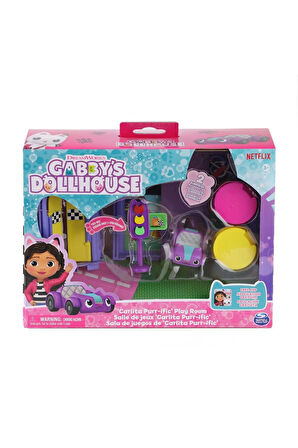 69300 Gabbys Dollhouse Baby Box Cat Craft-a-Riffic Room Gabby Kedi Riffic Odası Kız Erkek Çocuk Oyun