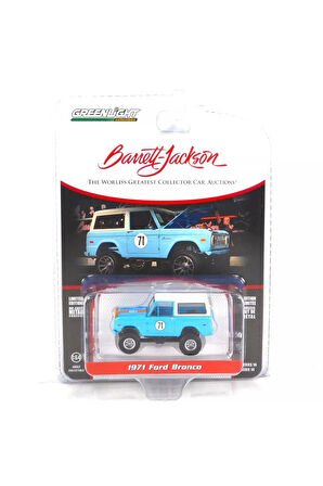Greenlight 1/64 Barrett-Jackson Series 14- 1971 Ford Bronco 37310-F Kız Erkek Çocuk Oyuncak Eğitici