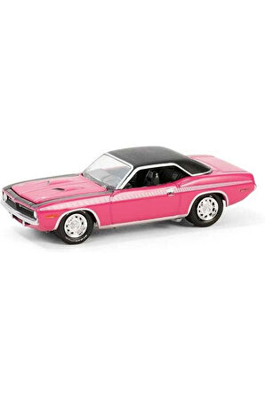 Greenlight 1/64 Barrett-Jackson Series 14- 1970 Plymouth Cuda Kız Erkek Çocuk Oyuncak Eğitici Oyunca