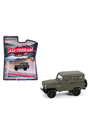 Greenlight 1/64 All-Terrain Series 16- 1962 Patrol Matt Olive Green Kız Erkek Çocuk Oyuncak Eğitici