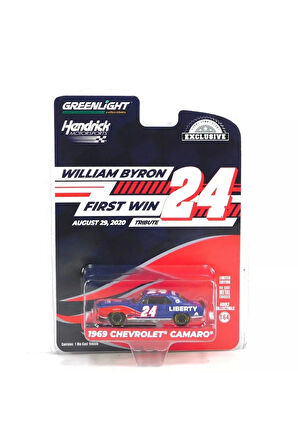 Greenlight 1/64 1969 Chevrolet Camaro - William Byron Kız Erkek Çocuk Oyuncak Eğitici Oyuncaklar