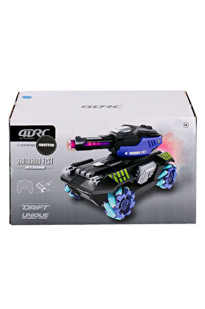 4D-Y11 Kumandalı Sesli Işıklı Drift Tank Kız Erkek Çocuk Oyuncak Eğitici Oyuncaklar
