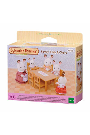 4506 Sylvanian Families Yemek Masası Seti - figürler ayrı satılır +3 yaş Kız Erkek Çocuk Oyuncak Eği
