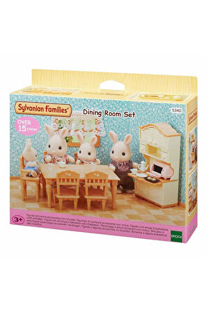 5340 Sylvanian Families Yemek Odası Seti +3 yaş figürler ayrı satılır. Kız Erkek Çocuk Oyuncak Eğiti