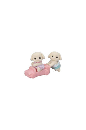 5737 Sylvanian Families Flora Tavşan İkizleri +4 yaş Kız Erkek Çocuk Oyuncak Eğitici Oyuncaklar
