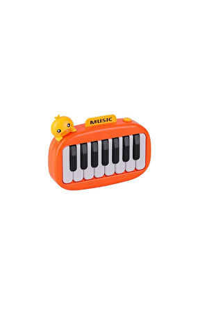 8897-1B Ördek Işıklı Müzikal Piano - 1adet Fiyatıdır Kız Erkek Çocuk Oyuncak Eğitici Oyuncaklar