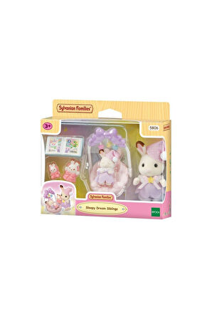 5806 Sylvanian Families Kardeşler Uyku Seti +3 yaş Kız Erkek Çocuk Oyuncak Eğitici Oyuncaklar