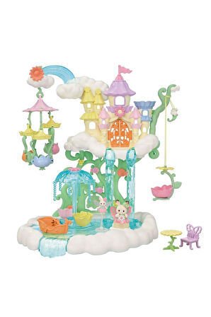 5815 Sylvanian Families Gökyüzü Masal Kalesi Oyun Seti +3 yaş Kız Erkek Çocuk Oyuncak Eğitici Oyunca