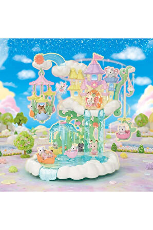 5815 Sylvanian Families Gökyüzü Masal Kalesi Oyun Seti +3 yaş Kız Erkek Çocuk Oyuncak Eğitici Oyunca