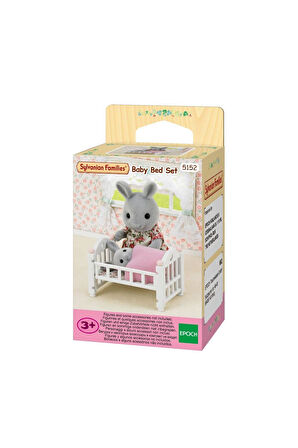 5152 Sylvanian Families Bebek Yatağı Seti (figürler dahil değildir) +3 yaş Kız Erkek Çocuk Oyuncak E