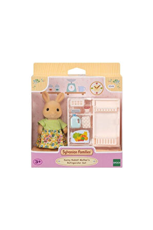 5548 Sylvanian Families Sunny Tavşan Anne ve Buzdolabı Seti +3 yaş Kız Erkek Çocuk Oyuncak Eğitici O