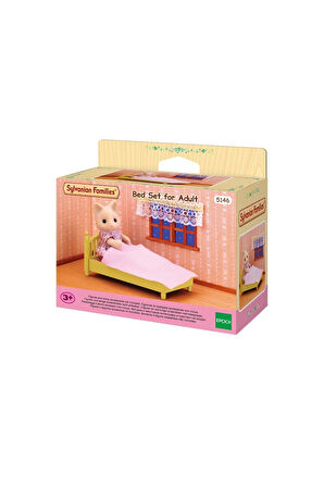 5146 Sylvanian Families Yetişkin Karyola Seti (figürler dahil değildir) +3 yaş Kız Erkek Çocuk Oyunc