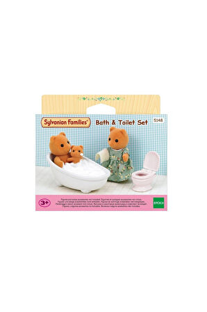 5148 Sylvanian Families Banyo ve Tuvalet Seti (figürler dahil değildir) +3 yaş Kız Erkek Çocuk Oyunc