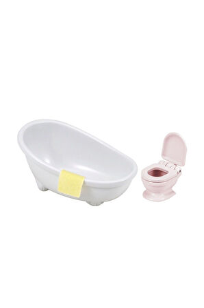 5148 Sylvanian Families Banyo ve Tuvalet Seti (figürler dahil değildir) +3 yaş Kız Erkek Çocuk Oyunc