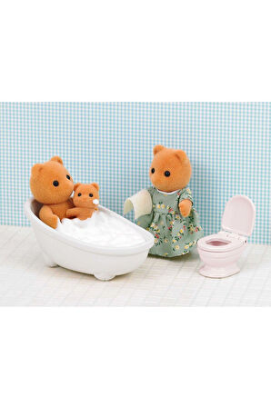 5148 Sylvanian Families Banyo ve Tuvalet Seti (figürler dahil değildir) +3 yaş Kız Erkek Çocuk Oyunc