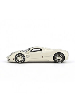 Mini GT 1/64 BBR Pagani Utopia Presentation Grigio Rinascimento Kız Erkek Çocuk Oyuncak Eğitici Oyun