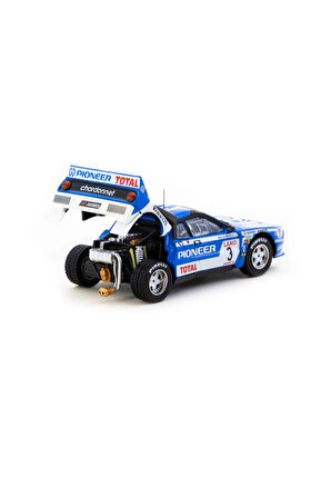 Tarmac Works 1/64 Lancia 037 Rally Ypres 24 Hours Rally 1983 #3 Kız Erkek Çocuk Oyuncak Eğitici Oyun