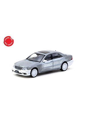 Tarmac Works 1/64 Mercedes-Benz S-Class Wald Alabaster White - Lamley Special Edition Kız Erkek Çocu