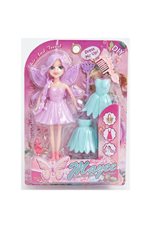 Karteleda Elbiseli Bebek Set - ME017 Kız Erkek Çocuk Oyuncak Eğitici Oyuncaklar