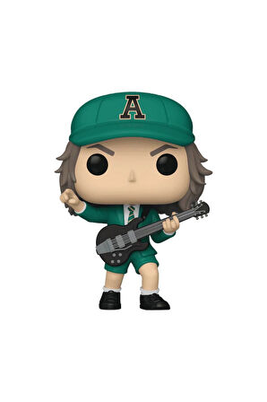 Funko POP Rocks: AC/DC - Angus Young in Green Outfit Kız Erkek Çocuk Oyuncak Eğitici Oyuncaklar