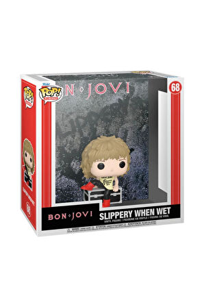 Funko POP Albums: Bon Jovi - Slippery When Wet Kız Erkek Çocuk Oyuncak Eğitici Oyuncaklar