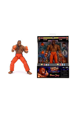 253252034 Jada Street Fighter II Dee Jay 6 Figür Kız Erkek Çocuk Oyuncak Eğitici Oyuncaklar