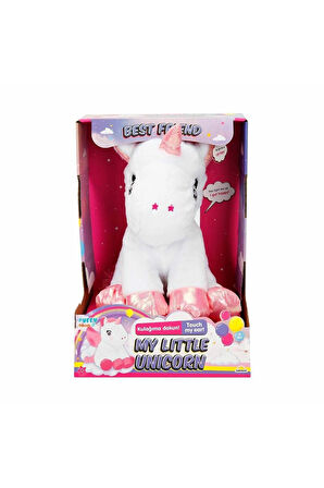 3378 My Little Unicorn Işıklı Peluş Kız Erkek Çocuk Oyuncak Eğitici Oyuncaklar