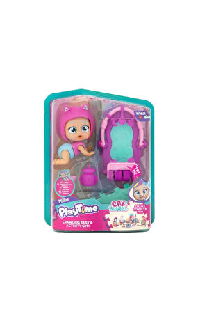 Cry Babies Play Time Mini Millie Bebek ve Aktivite Halısı Kız Erkek Çocuk Oyuncak Eğitici Oyuncaklar
